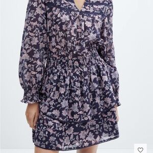 Floral Long Sleeve Dress